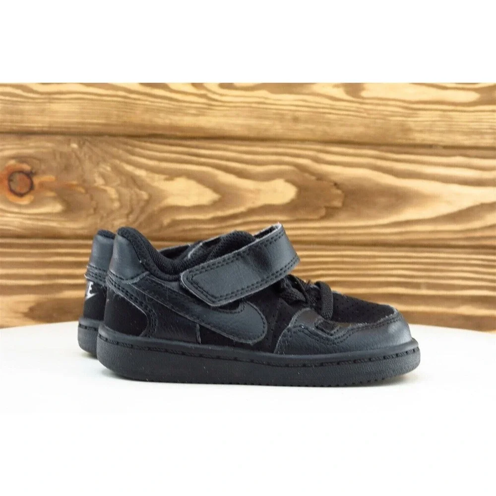 Nike‎ Toddler Boys 5 Medium Black Running Synthetic 615150021